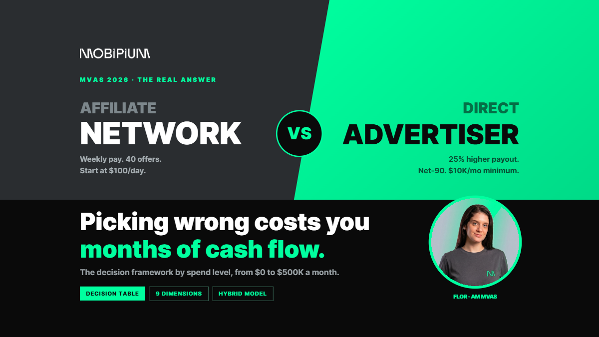 Network or Advertiser: Which One Should You Work With for MVAS in 2026?